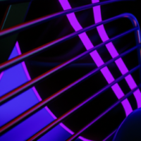 A colorful futuristic image capturing the essence of technology